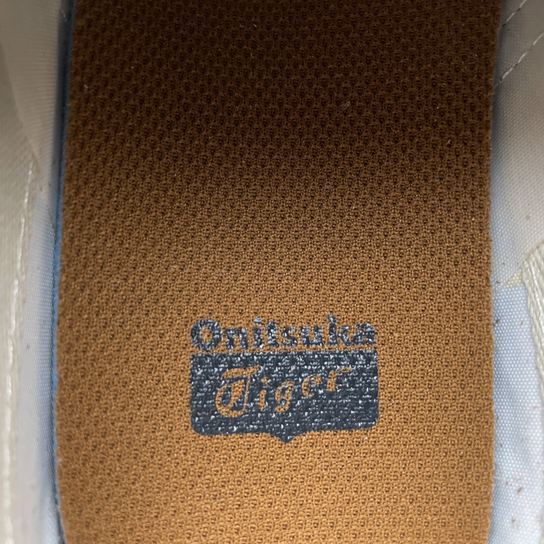 龙祎潮品 Onitsuka Tiger Mexico 66 鬼冢虎 皮面手工休闲板鞋 1183C076-102 高密度双层组合中底板 9