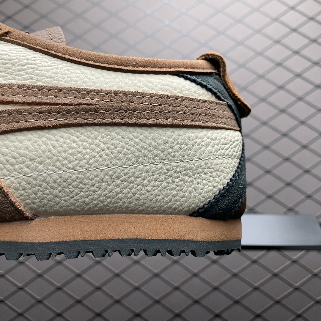 龙祎潮品 Onitsuka Tiger Mexico 66 鬼冢虎 皮面手工休闲板鞋 1183C076-102 高密度双层组合中底板 4