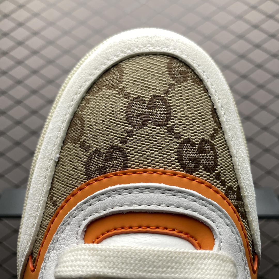 本地自取 海淘专供 Gucci 古驰 24ss RE-Web 春夏新款 复古休闲板鞋 海淘专供品质 正确楦型 配件齐全 进口皮料/羊皮内里 7