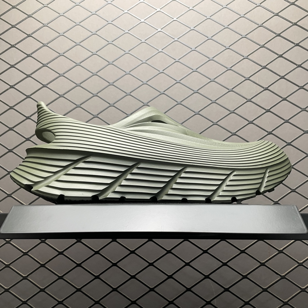   莞产原厂品质 HOKA ONE ONE 舒适休闲 超轻超弹力厚底轻量休闲凉鞋 包头拖鞋 洞洞鞋 原版