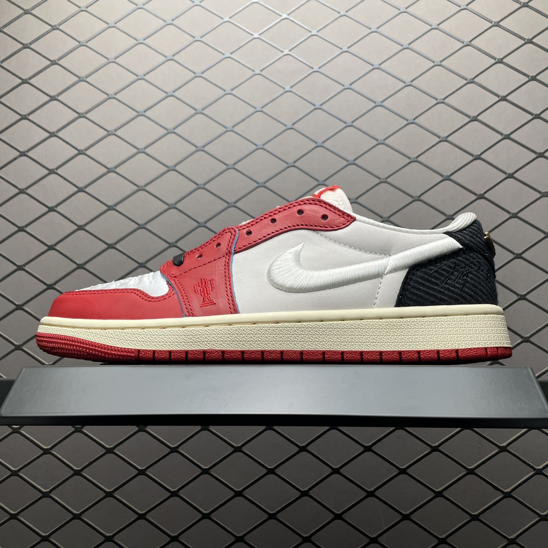 S纯原版本 Trophy Room x Air Jordan 1 Low OG AJ1乔1低帮文化篮球鞋