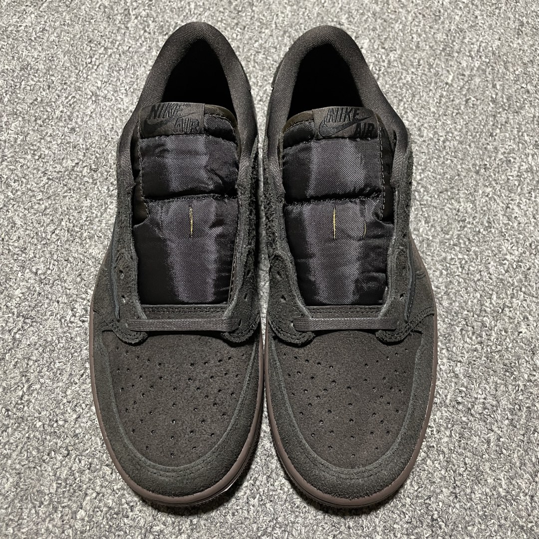 💰769 純原版本 Travis Scott x Air Jordan 1 Low " Velvet Brown " 黑棕 TS聯名倒鉤低幫 AJ1喬1 聯名低幫文化籃球鞋 DM7866-202 行業第一梯隊大廠 原鞋原資料開發 正確絨感