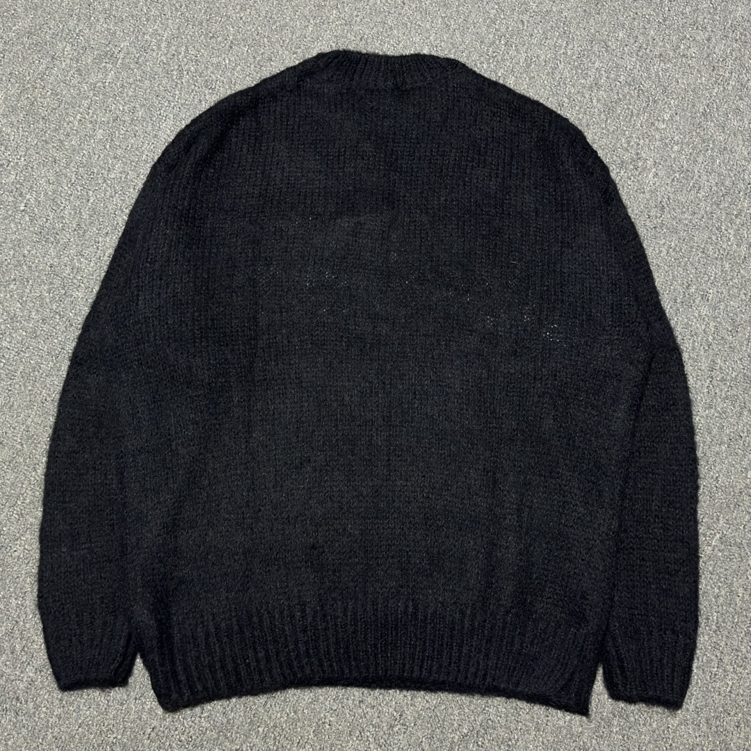 图片[3]-S# YSL 圣罗兰 海马毛 提花字母毛衣 真正原版购回开发打版 高端零售专供 品质保证 100%放心出街 尺码：S M L-选品中心