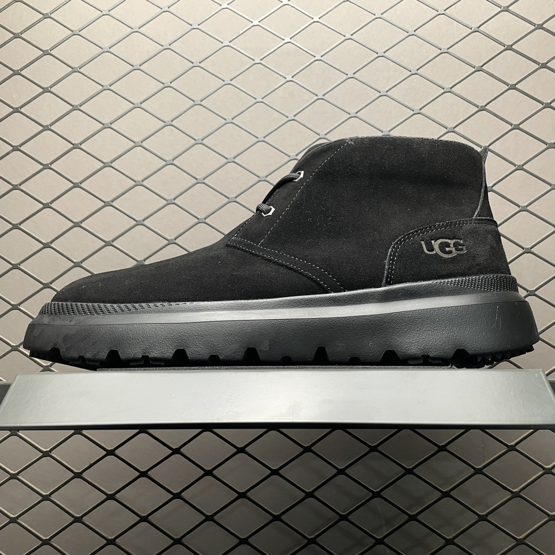 平台外贸专供 UGG Burleigh Chukka 男士中帮雪地靴 1151773 十年品牌制鞋代工厂生产线出品 注重每一处细节 隆丰A级真羊皮毛一体 完全遵循ZP工艺流程打造 尺码：40 41 42 43 44 45-选品中心