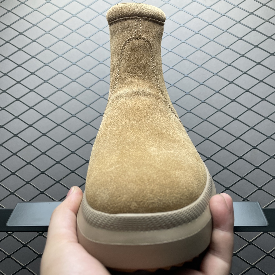 图片[9]-平台外贸专供 UGG Burleigh Chelsea 切尔西 男士高帮雪地靴 1152050 十年品牌制鞋代工厂生产线出品 注重每一处细节 隆丰A级真羊皮毛一体 完全遵循ZP工艺流程打造 尺码：40 41 42 43 44 45-选品中心