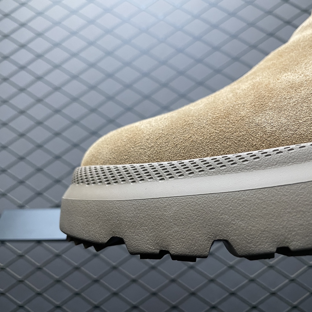 图片[6]-平台外贸专供 UGG Burleigh Chelsea 切尔西 男士高帮雪地靴 1152050 十年品牌制鞋代工厂生产线出品 注重每一处细节 隆丰A级真羊皮毛一体 完全遵循ZP工艺流程打造 尺码：40 41 42 43 44 45-选品中心