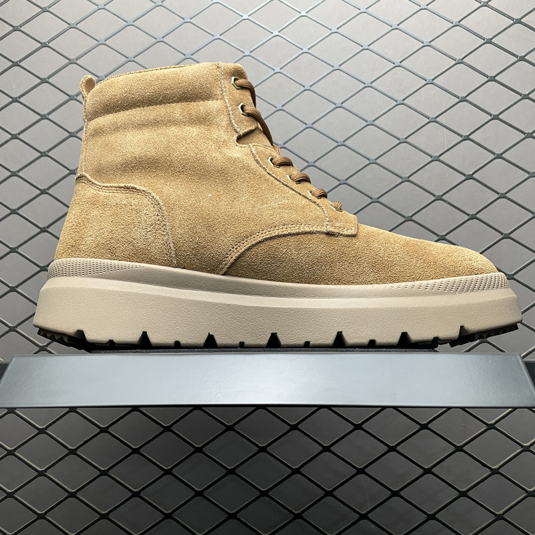 图片[3]-平台外贸专供 UGG Burleigh Boot 男士高帮雪地靴 1153750 十年品牌制鞋代工厂生产线出品 注重每一处细节 隆丰A级真羊皮毛一体 完全遵循ZP工艺流程打造 尺码：40 41 42 43 44 45-选品中心