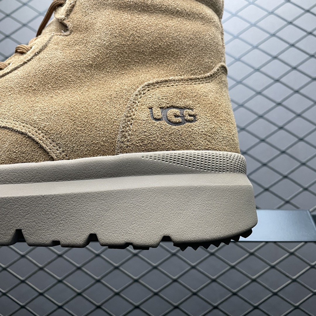 图片[4]-平台外贸专供 UGG Burleigh Boot 男士高帮雪地靴 1153750 十年品牌制鞋代工厂生产线出品 注重每一处细节 隆丰A级真羊皮毛一体 完全遵循ZP工艺流程打造 尺码：40 41 42 43 44 45-选品中心