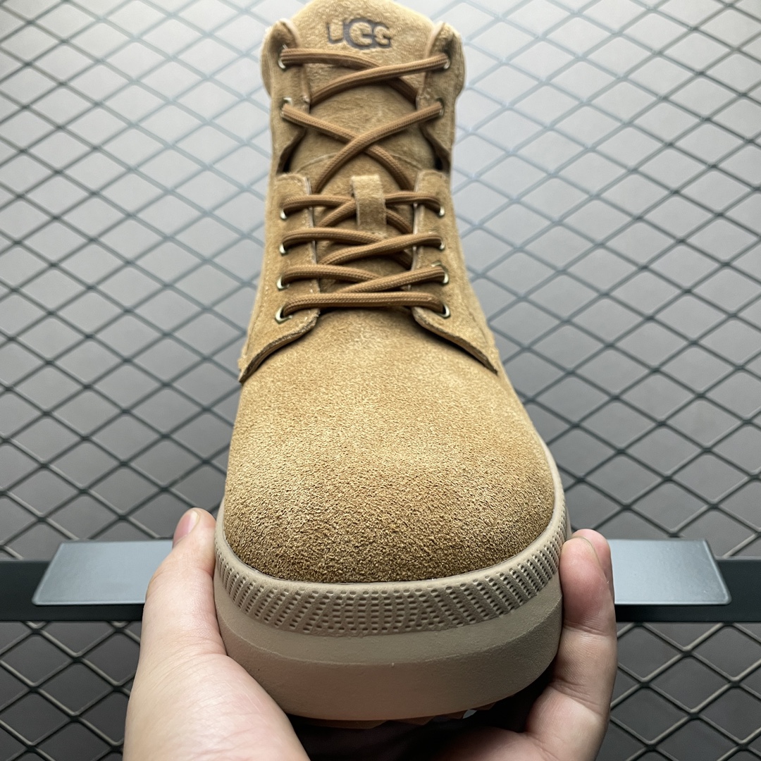 图片[9]-平台外贸专供 UGG Burleigh Boot 男士高帮雪地靴 1153750 十年品牌制鞋代工厂生产线出品 注重每一处细节 隆丰A级真羊皮毛一体 完全遵循ZP工艺流程打造 尺码：40 41 42 43 44 45-选品中心