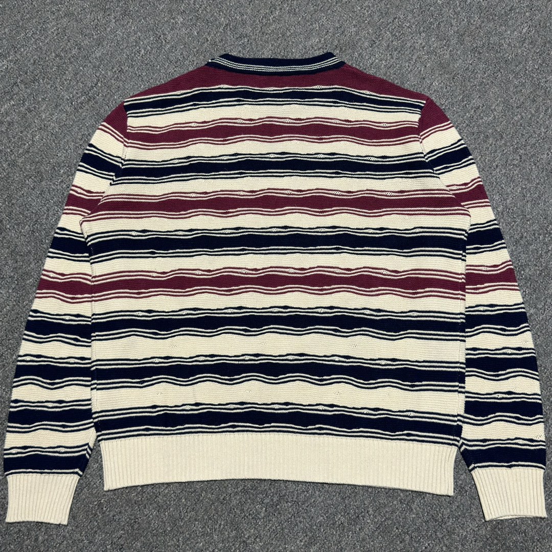 图片[3]-S# BV 葆蝶家 三色条纹针织毛衣 高端零售专供 真正原版开发 品质保证 100%放心出街 尺码：S M L XL-选品中心