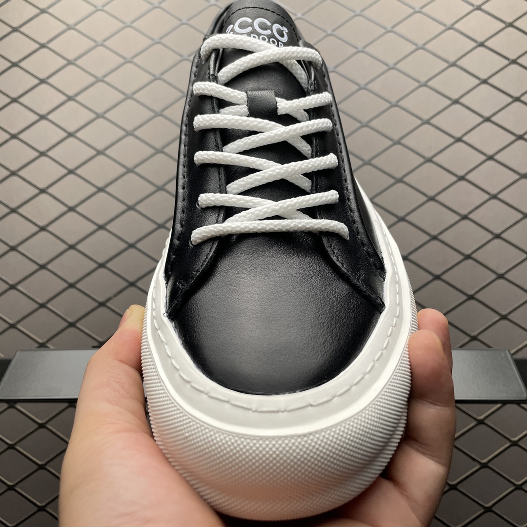 图片[9]-ECCO 爱步 秋冬新款 柔酷系列 503198 低帮休闲板鞋 头层小牛皮面料打造 鞋底采用顶级TPR环保材料 简约款式设计整体感觉高级感十足 尺码：38 39 40 41 42 43 44 比运动鞋偏大一码-选品中心