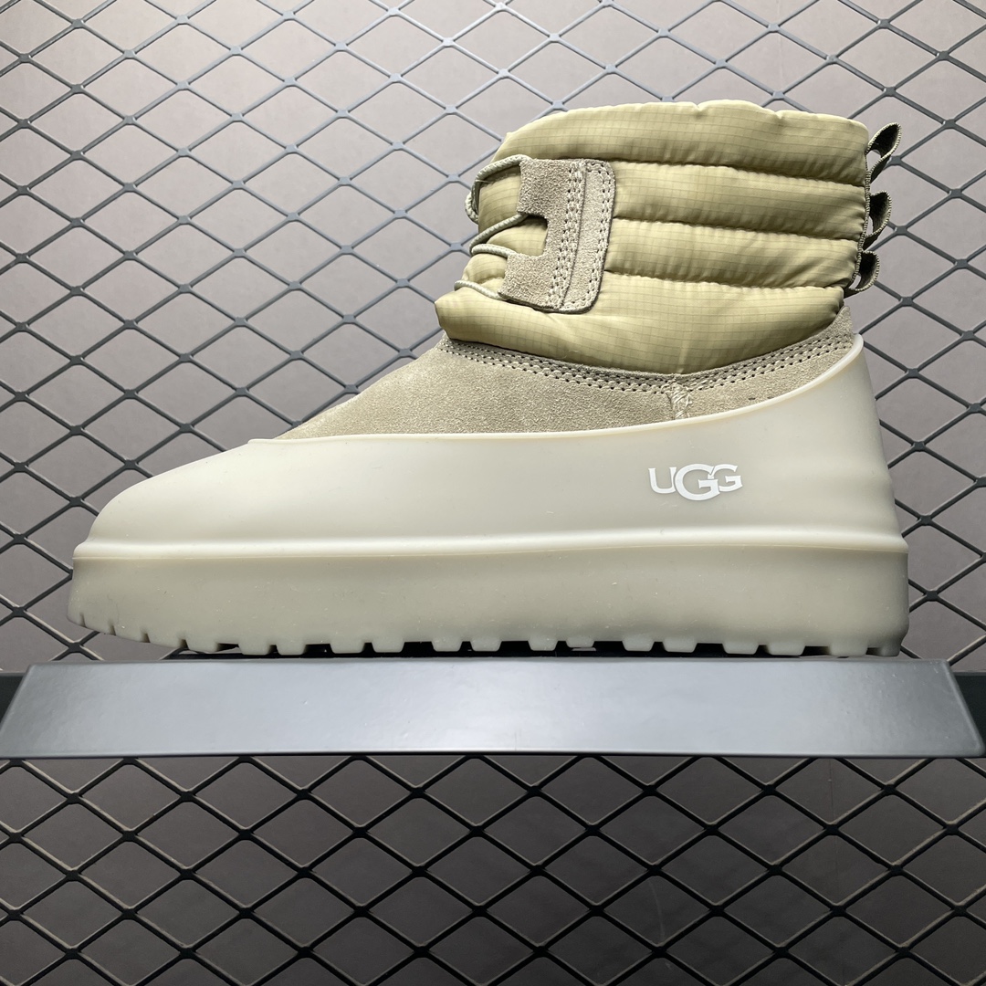 平台外贸专供品质 男女鞋 UGG Mini Lace-Up Weather 两用可拆卸 冬季中性款雪地靴 1120849 高端外贸混M 海淘代购高端零售专供 组合中底轻便防滑 真羊皮毛一体 尺码：35 36 37 38 39 40 41 42 43 44 45 46-选品中心