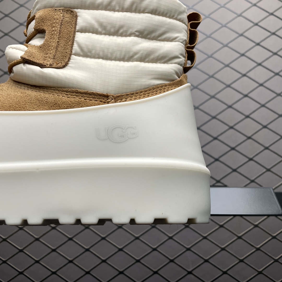 图片[4]-平台外贸专供品质 男女鞋 UGG Mini Lace-Up Weather 两用可拆卸 冬季中性款雪地靴 1120849 高端外贸混M 海淘代购高端零售专供 组合中底轻便防滑 真羊皮毛一体 尺码：35 36 37 38 39 40 41 42 43 44 45 46-选品中心