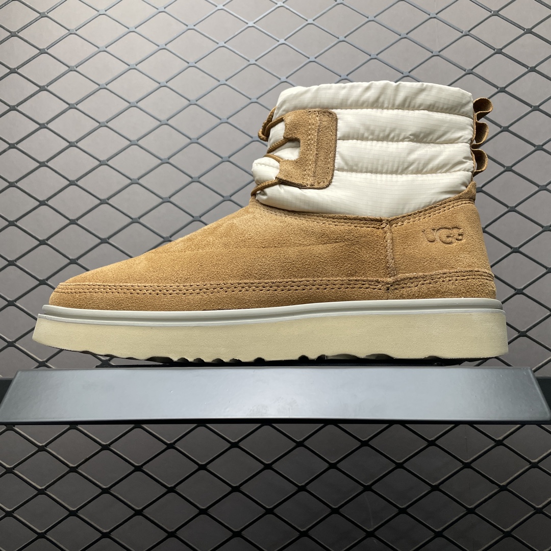 图片[8]-平台外贸专供品质 男女鞋 UGG Mini Lace-Up Weather 两用可拆卸 冬季中性款雪地靴 1120849 高端外贸混M 海淘代购高端零售专供 组合中底轻便防滑 真羊皮毛一体 尺码：35 36 37 38 39 40 41 42 43 44 45 46-选品中心