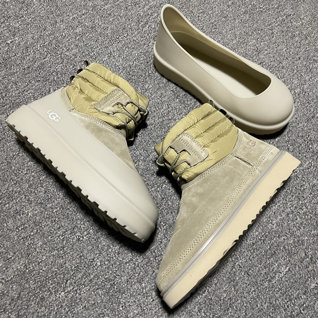 图片[4]-平台外贸专供品质 男女鞋 UGG Mini Lace-Up Weather 两用可拆卸 冬季中性款雪地靴 1120849 高端外贸混M 海淘代购高端零售专供 组合中底轻便防滑 真羊皮毛一体 尺码：35 36 37 38 39 40 41 42 43 44 45 46-选品中心