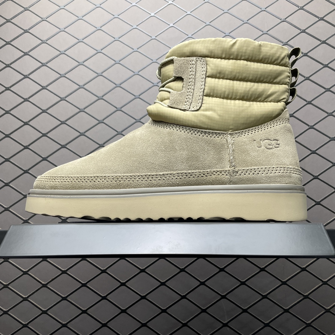 图片[4]-平台外贸专供品质 男女鞋 UGG Mini Lace-Up Weather 两用可拆卸 冬季中性款雪地靴 1120849 高端外贸混M 海淘代购高端零售专供 组合中底轻便防滑 真羊皮毛一体 尺码：35 36 37 38 39 40 41 42 43 44 45 46-选品中心