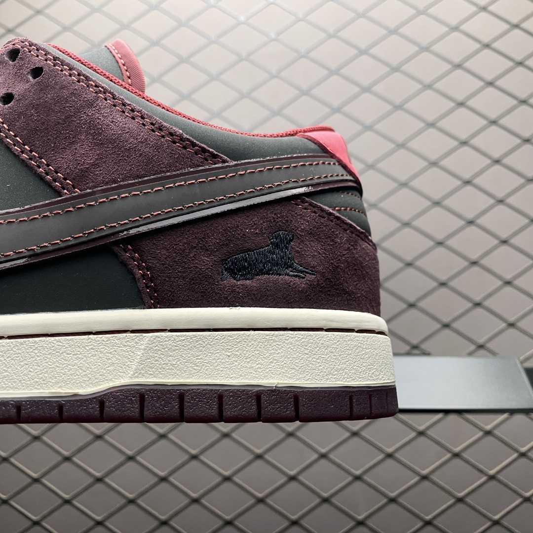 Riot Skateshop x Nike SB Dunk Low Burgundy Skateboarding Shoes FZ1289-200 5 i1732385446 6133 3