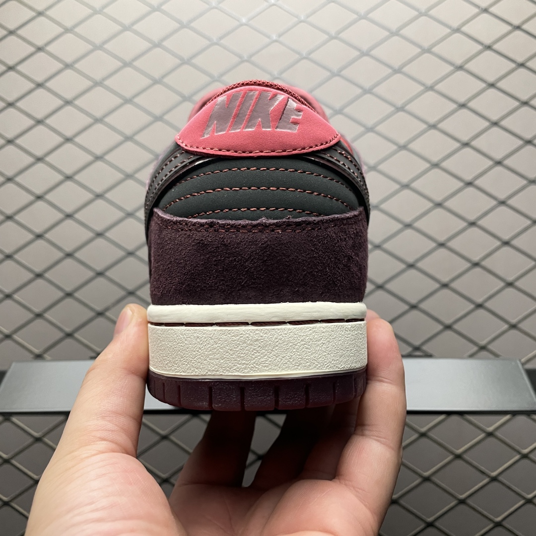 Riot Skateshop x Nike SB Dunk Low Burgundy Skateboarding Shoes FZ1289-200 3 i1732385446 7840 6