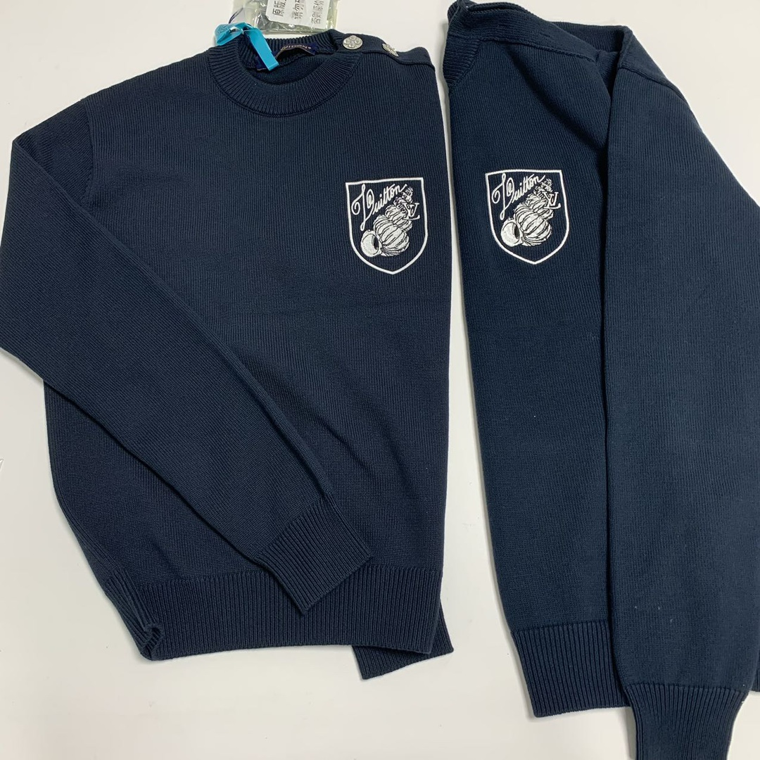 图片[8]-S# LV 海螺 四排扣 高捻毛毛衣 真正原版开发 高端零售专供 品质保证 100%放心出街 尺码：S M L XL-选品中心