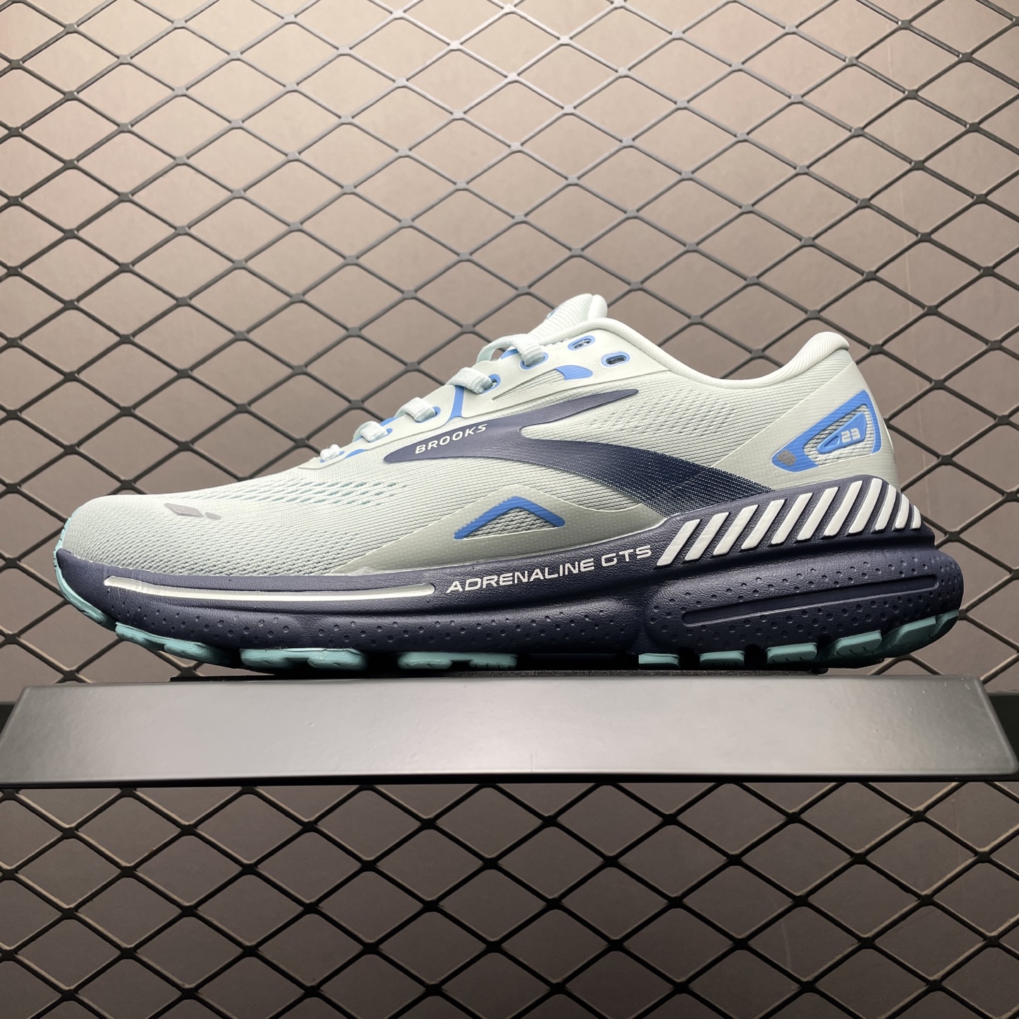   配色合集 外贸热款专供 Brooks 布鲁克斯 Adrenaline GTS 23 网面运动鞋 官方