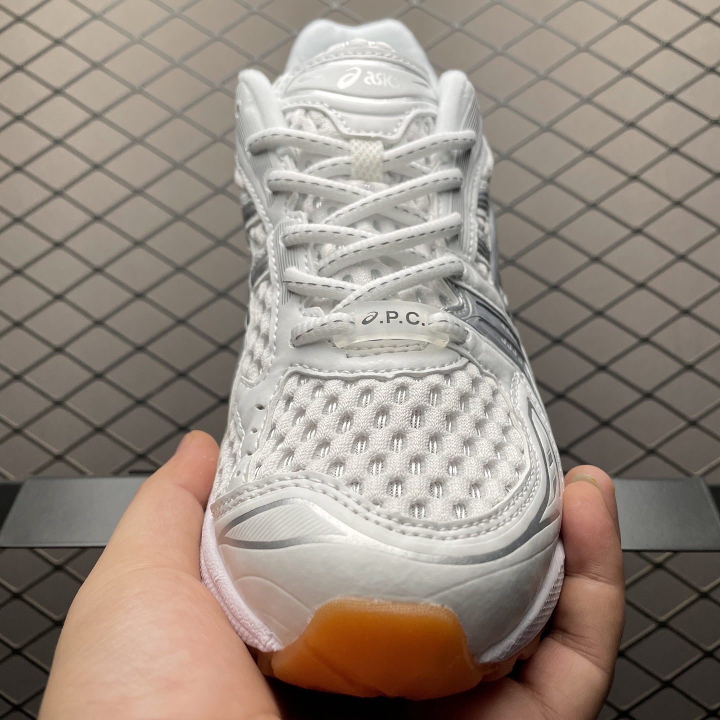 外贸走量版 APC x Asics 亚瑟士 GEL-Kayano 14 联名款 低帮运动休闲跑步鞋 12