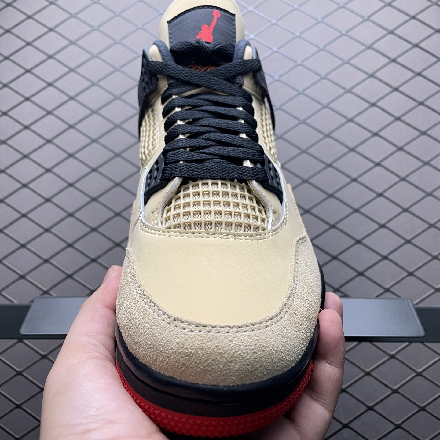 纯原 Air Jordan 4 Retro AJ4乔4 文化篮球鞋 IH2094-200 国内一线大厂O
