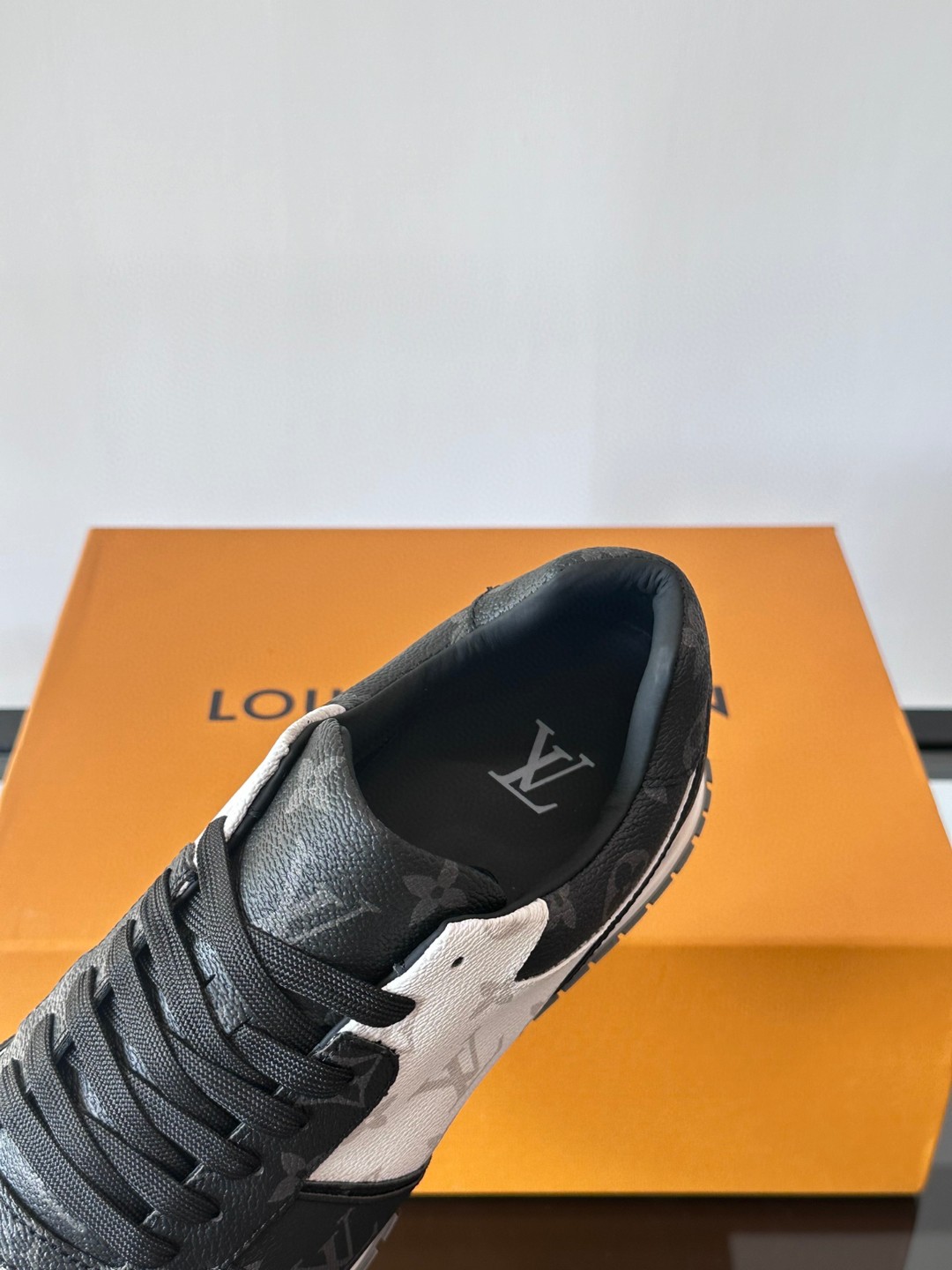 Louis Vuitton Classic Luxury Leather Shoe Loafer Shoes Ref 7