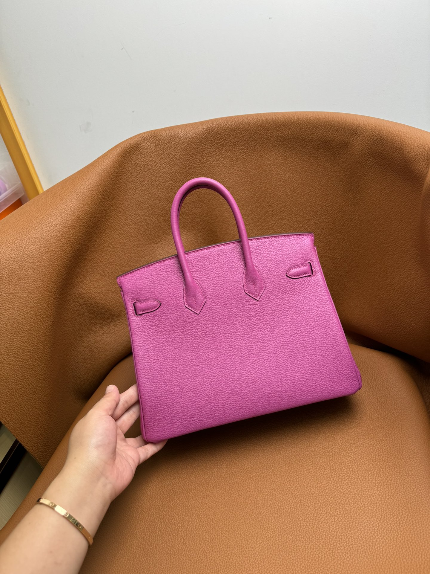 Hermès Ready stockhermes birkin25 magnolia powder