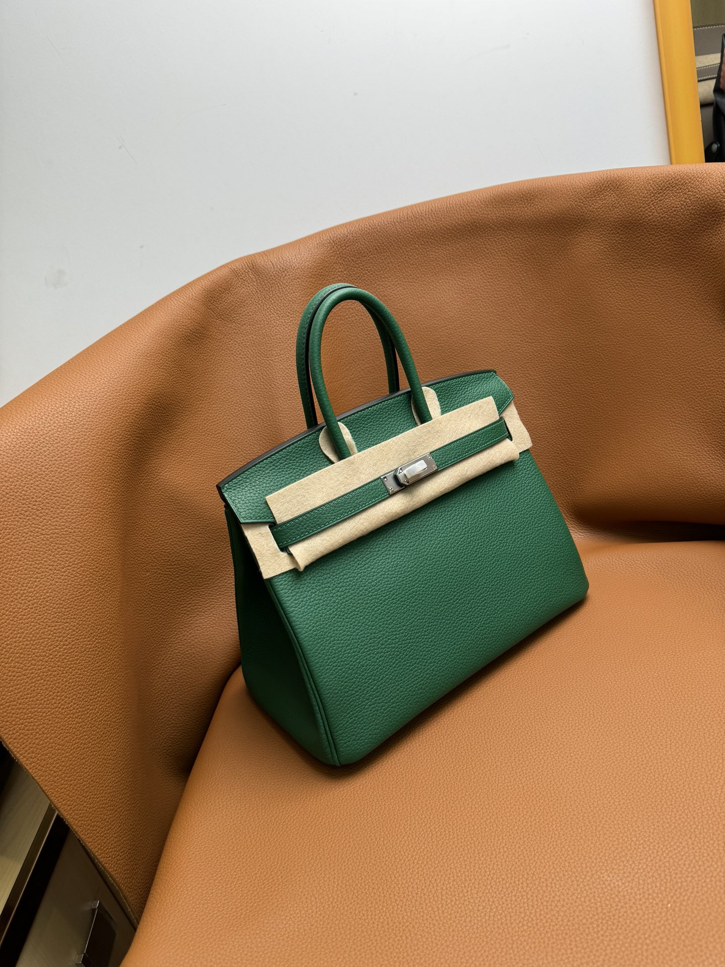 Hermès Ready stockhermes birkin25 velvet green