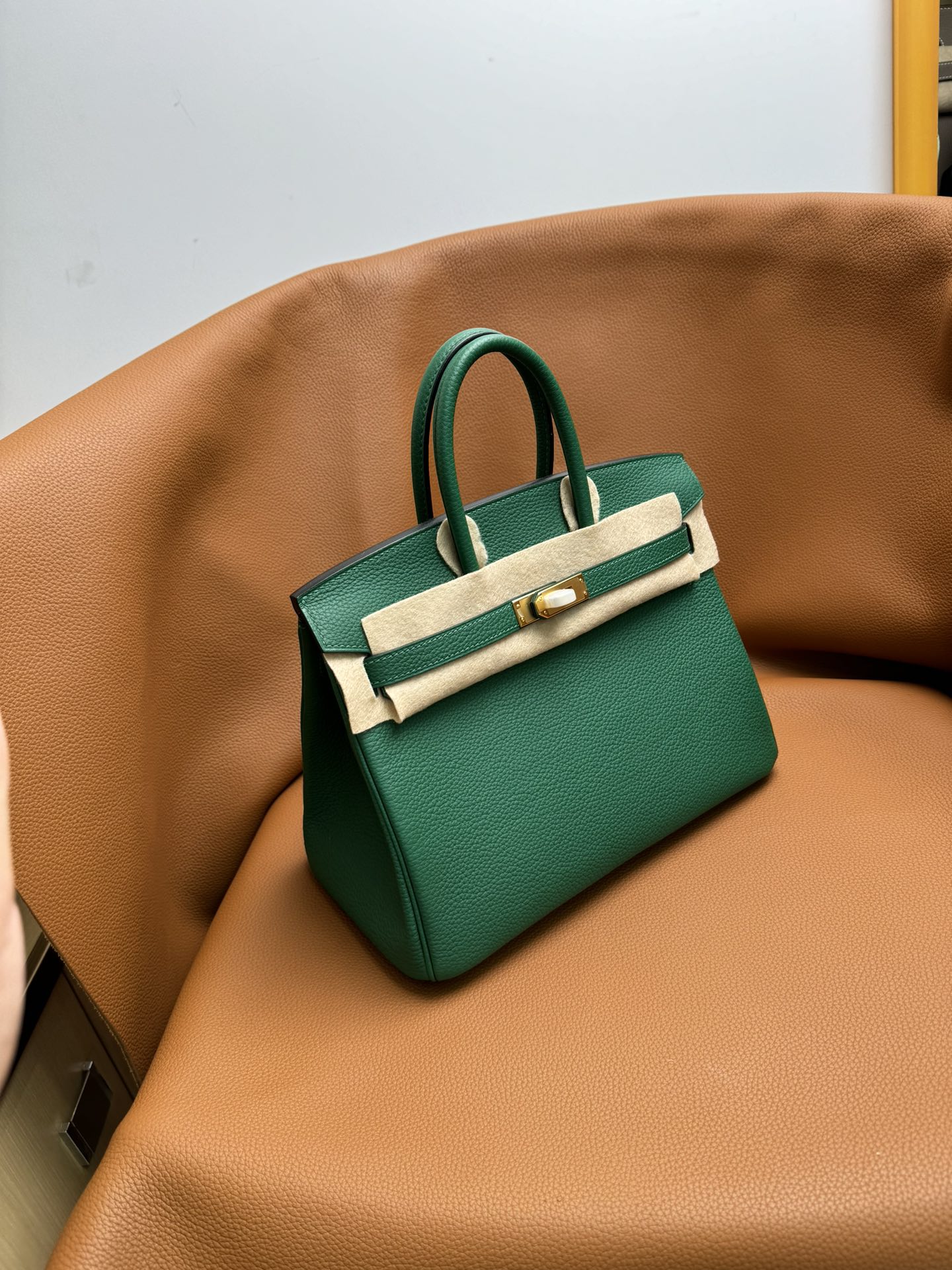 Hermès Ready stockhermes birkin25 velvet green