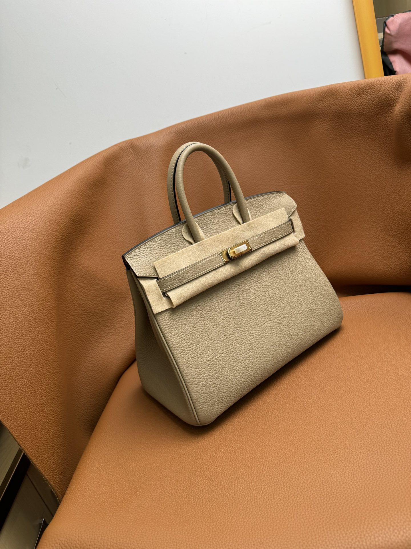 Hermès Ready stockhermes birkin25 windbreaker gray