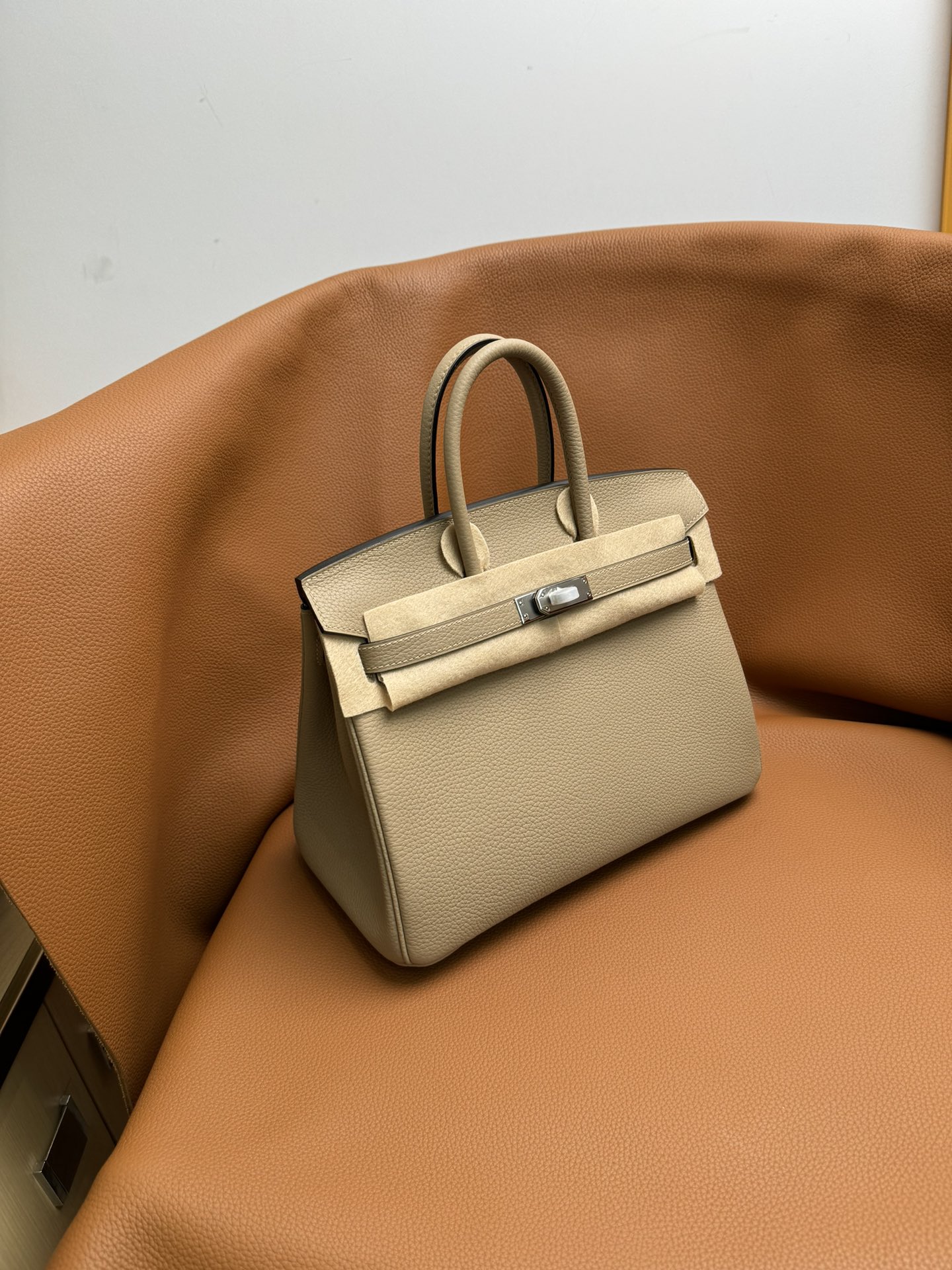 Hermès Ready stockhermes birkin25 windbreaker gray