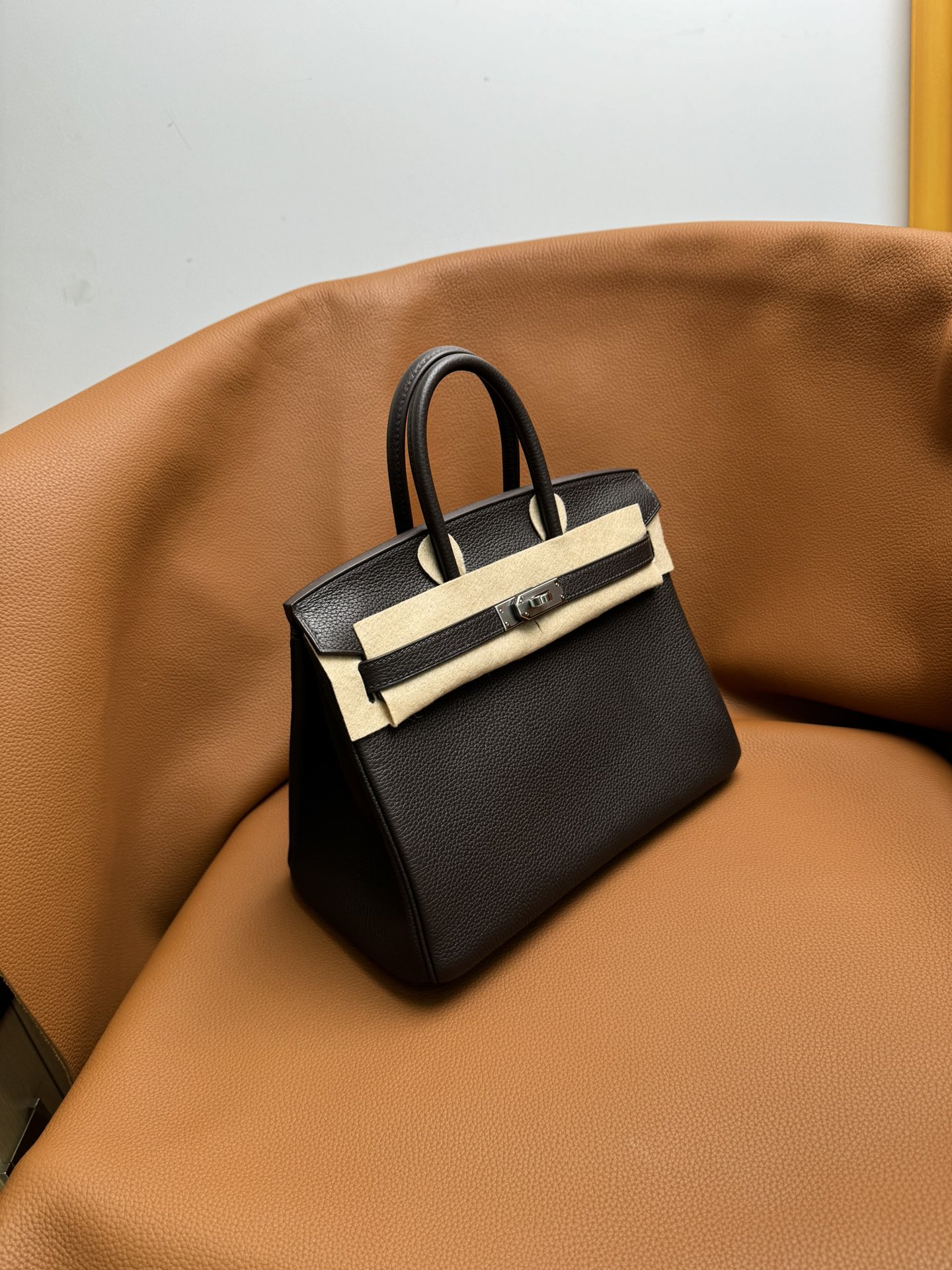 Hermès Ready stockhermes birkin25 ebony color