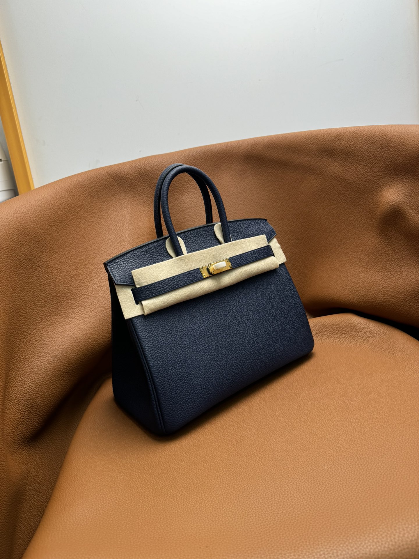 Hermès In stockhermes birkin25 sapphire blue