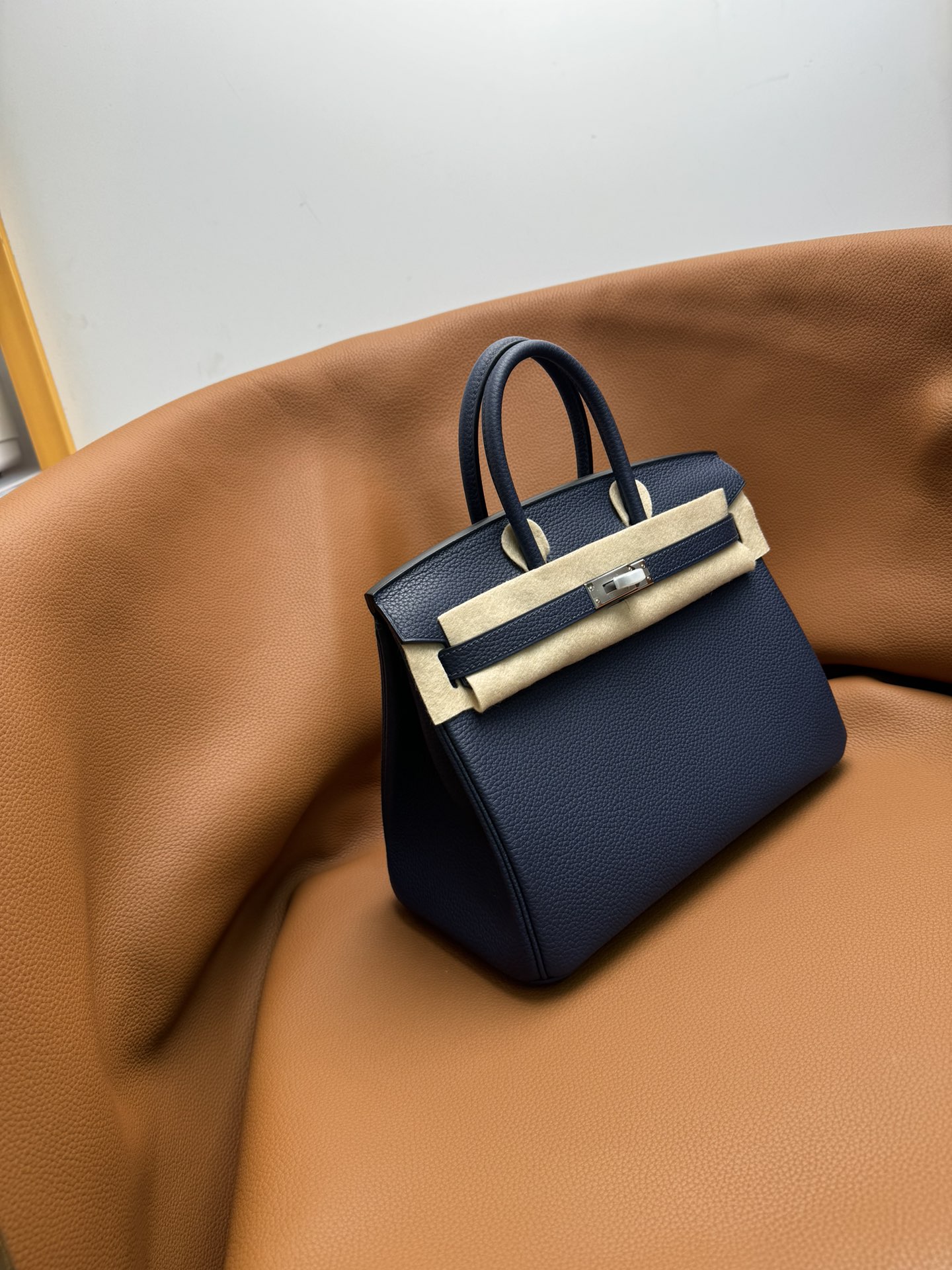 Hermès In stockhermes birkin25 sapphire blue