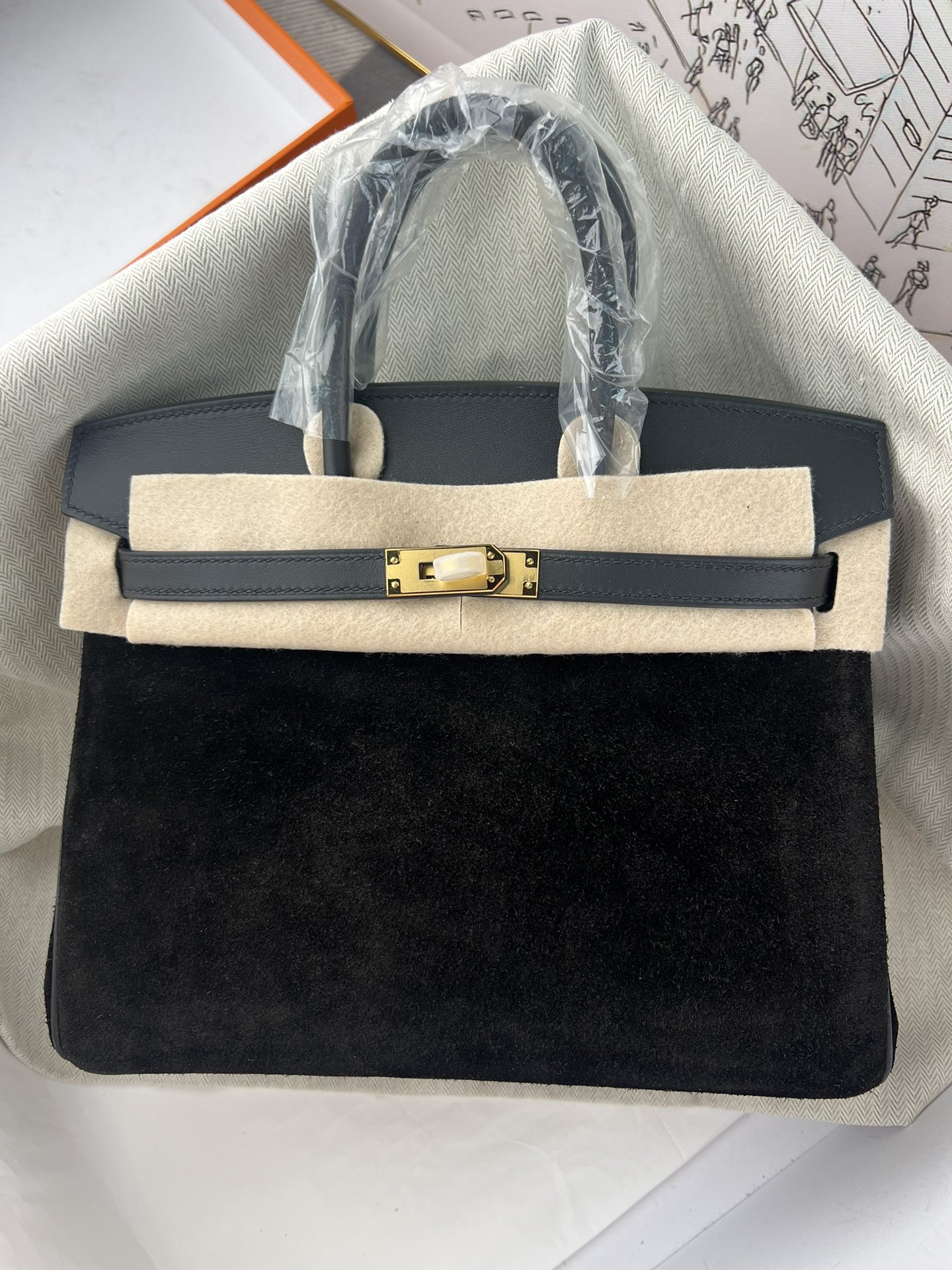 NO:852316,Suede + imported swift BK25/30 gold/silver buckle, Hermes, hermes, stuart weitzman, chamois leather, Hermes,19860909麂皮+进口swift BK25/30 金/银 扣,爱马仕,hermes,stuart weitzman,chamois leather,Hermes,,Bag