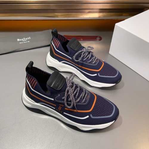 Berluti Shadow Knit Sneakers for Men - Lightweight & Flexible Design 1 Berluti Shadow Knit Sneakers for Men - Lightweight & Flexible Design