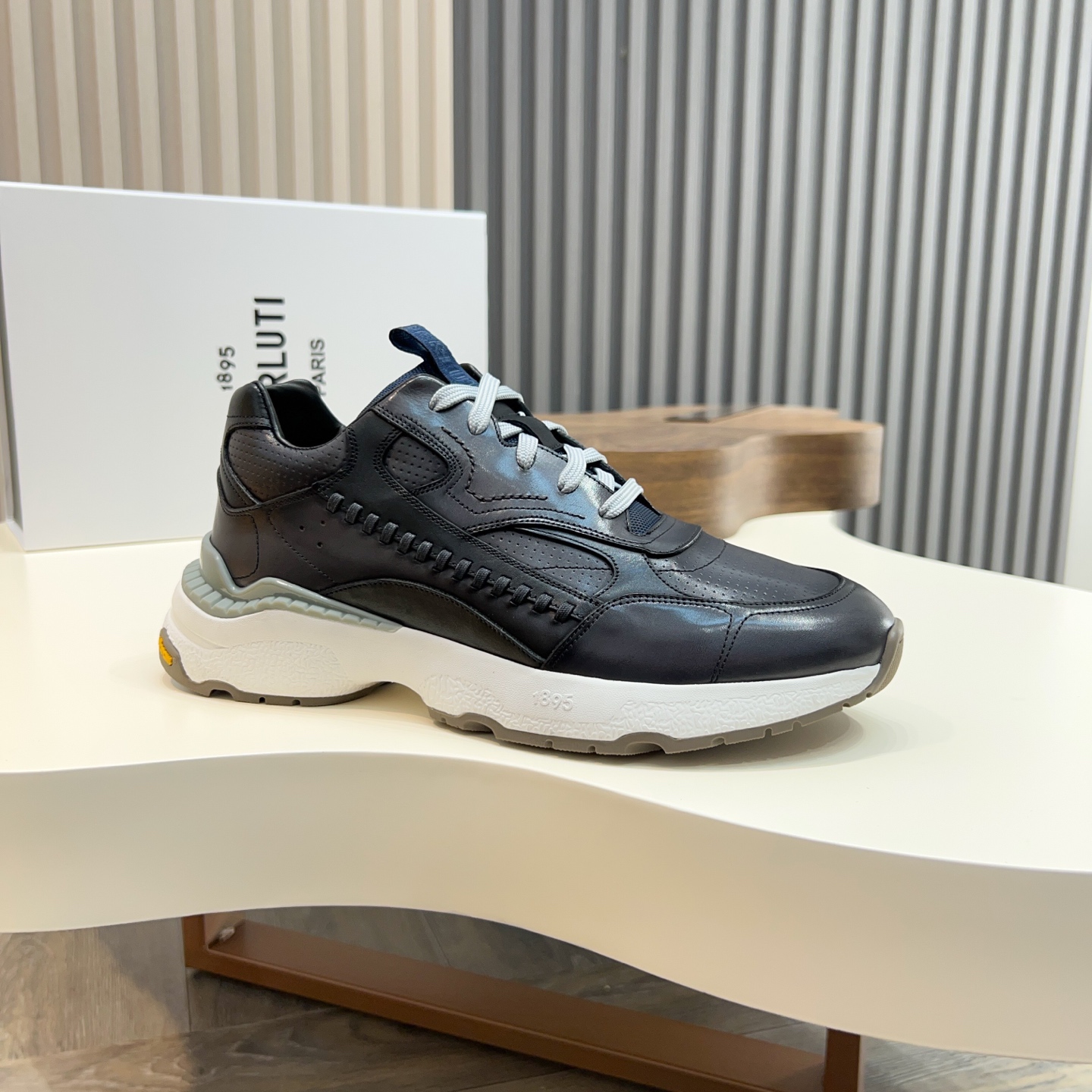 Berluti Men's Italian Leather Hand-Painted Sneakers - Size 39-44 4 i1742851668171 9199 0 9