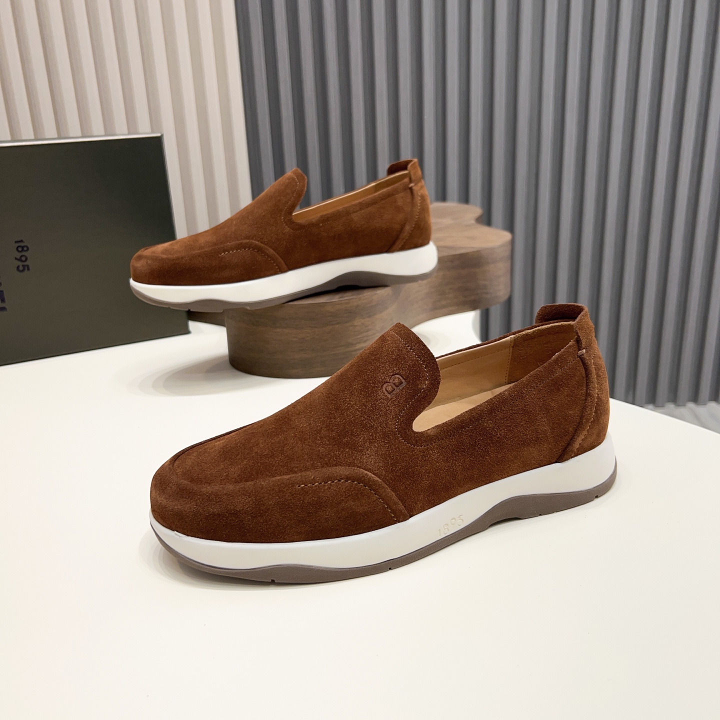Berlut* Berlut* zapatos casuales de gama alta de un solo paso de los hombres, el último lanzamiento 