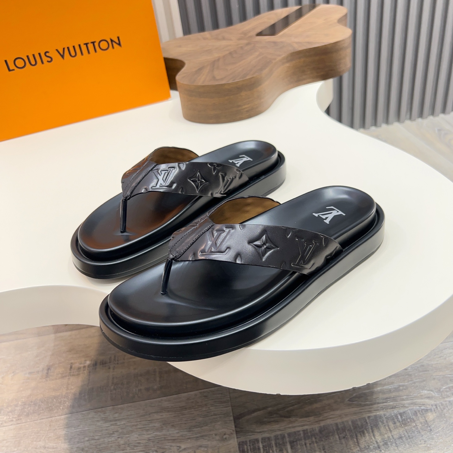 Luxury Leather Sandals for Men – Handmade Designer Slides, Classic Summer Style 1 Luxury Leather Sandals for Men – Handmade Designer Slides, Classic Summer Style