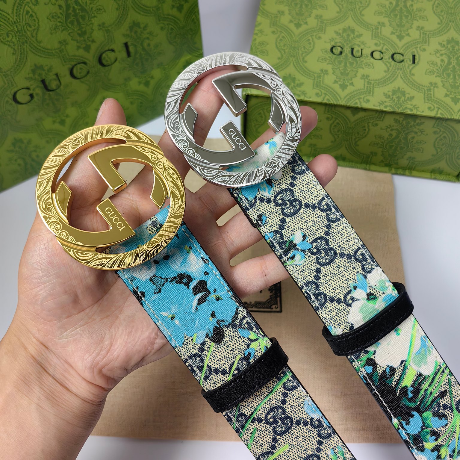 Gucci[愉快][愉快]古驰于1921年创立于佛罗伦萨是全球卓越的奢华精品品牌之一此款式4.0cm是如