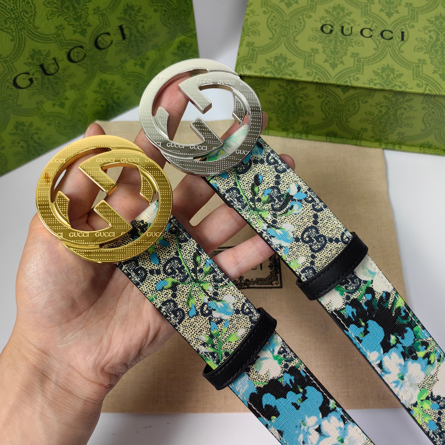 Gucci[愉快][愉快]古驰于1921年创立于佛罗伦萨是全球卓越的奢华精品品牌之一此款式4.0cm是如