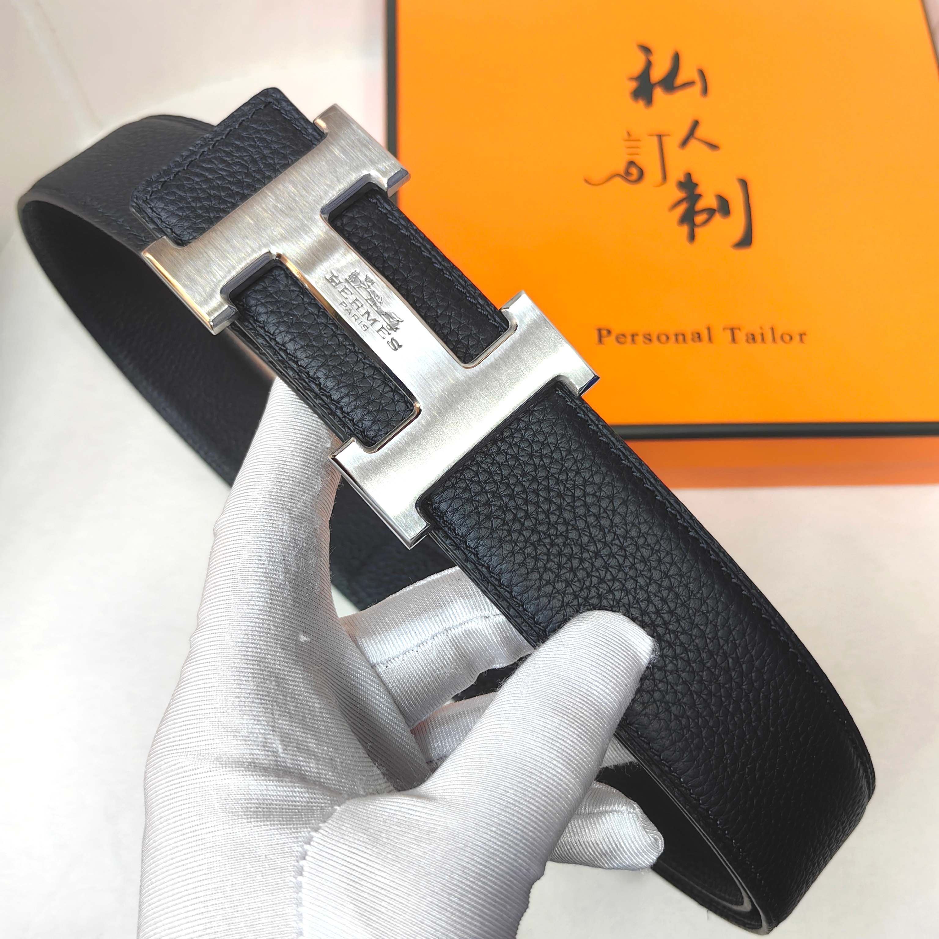  官网同步 爱马仕专柜同步 进口双面头层牛皮精钢精品五金 双面可用38mm 