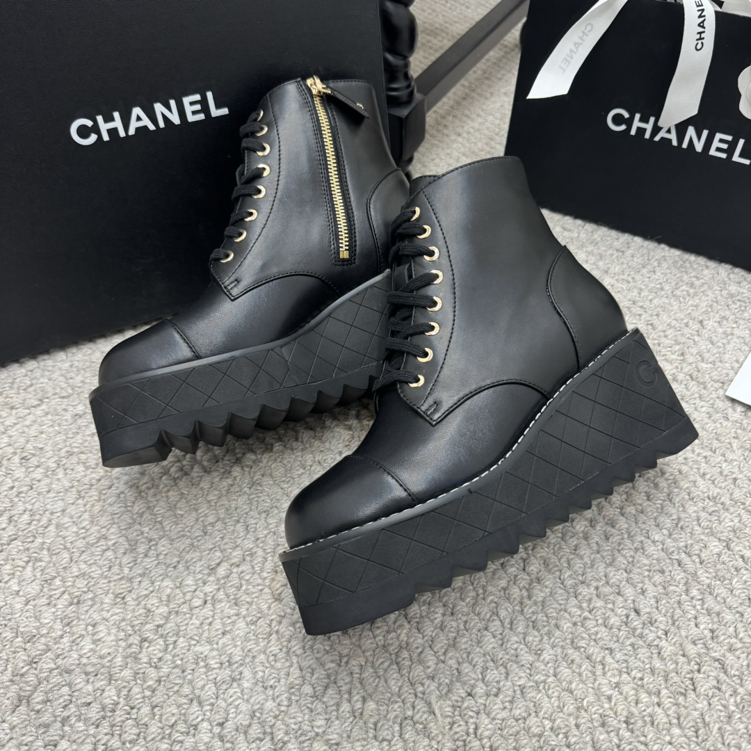 香奈儿 Chanel 经典高奢皮鞋鞋履高跟鞋 #6441A501 3
