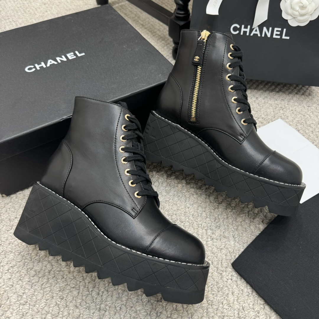 香奈儿 Chanel 经典高奢皮鞋鞋履高跟鞋 #6441A501 8