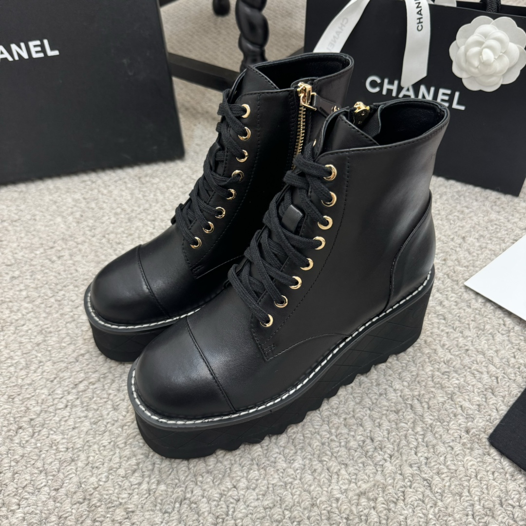 香奈儿 Chanel 经典高奢皮鞋鞋履高跟鞋 #6441A501 5