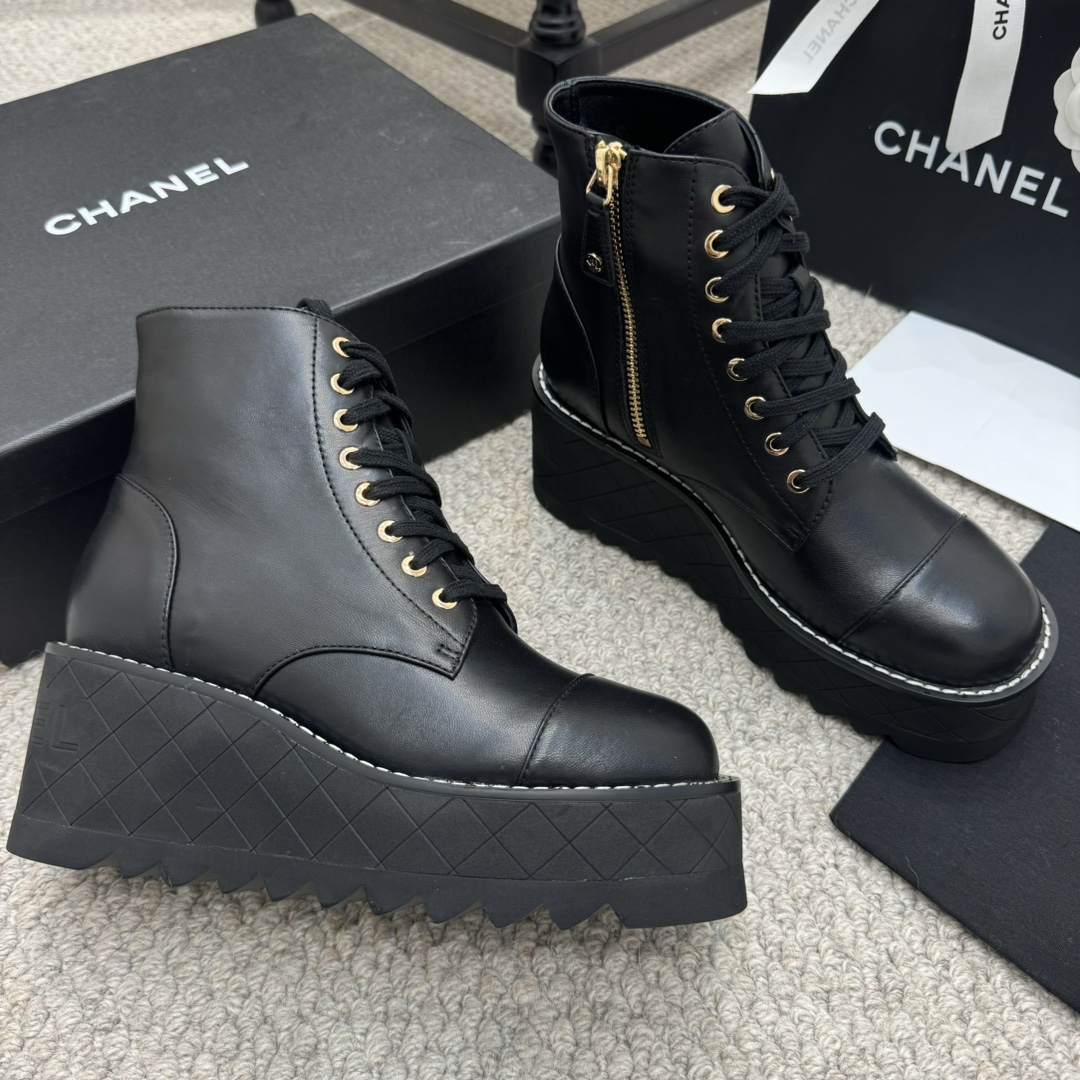 香奈儿 Chanel 经典高奢皮鞋鞋履高跟鞋 #6441A501 7