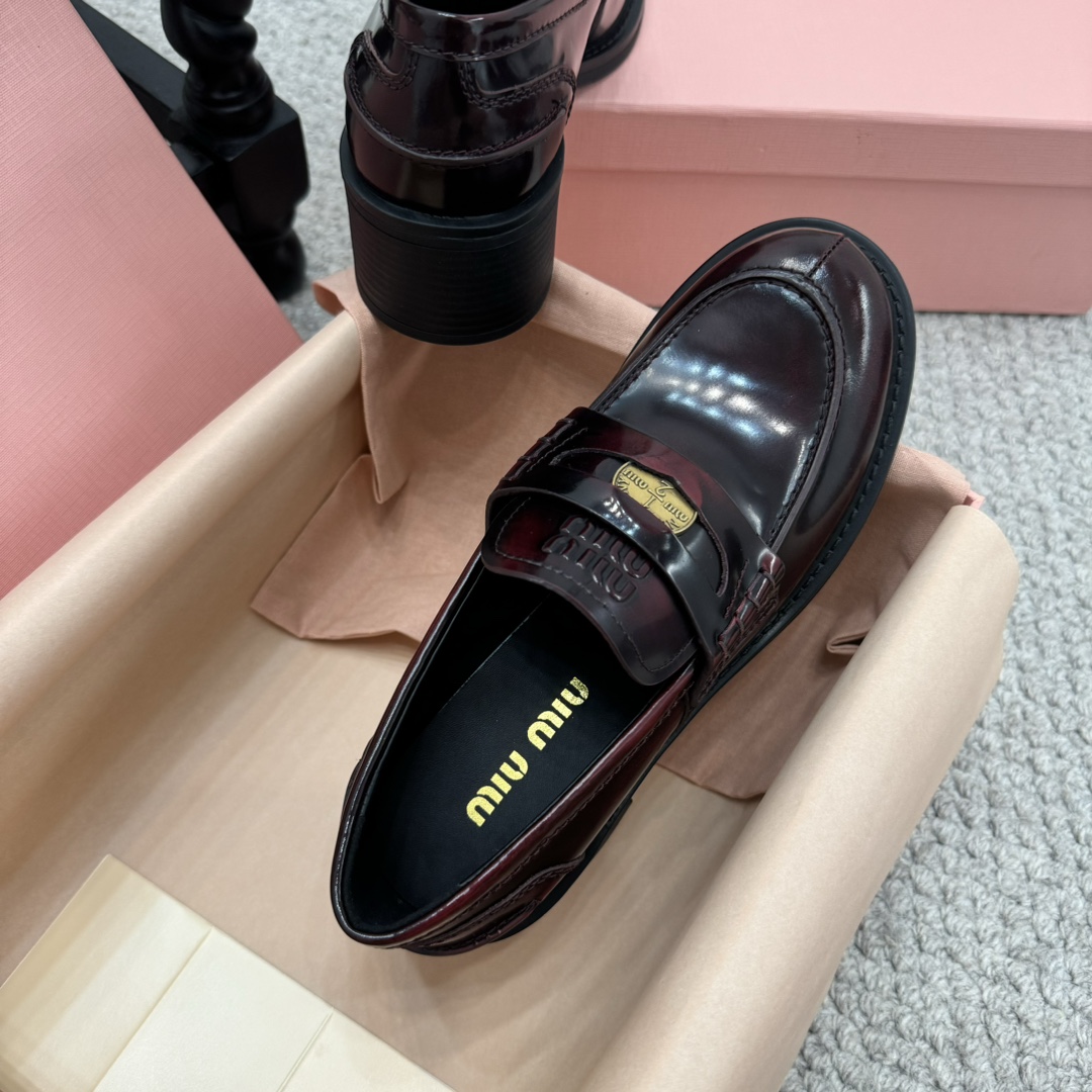 Loro Piana Classic Luxury Leather Shoe Loafer Ref 6