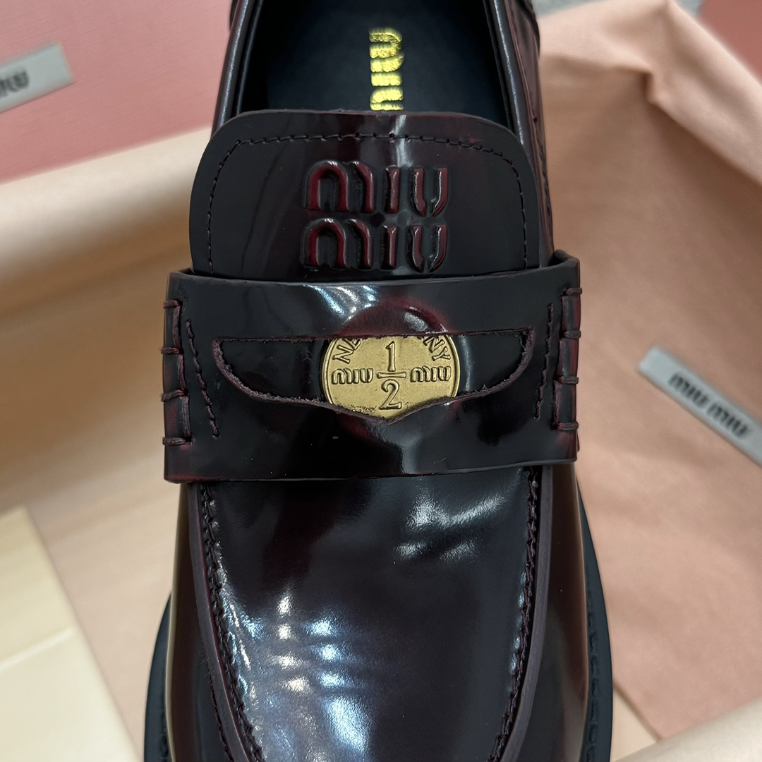 Loro Piana Classic Luxury Leather Shoe Loafer Ref 8