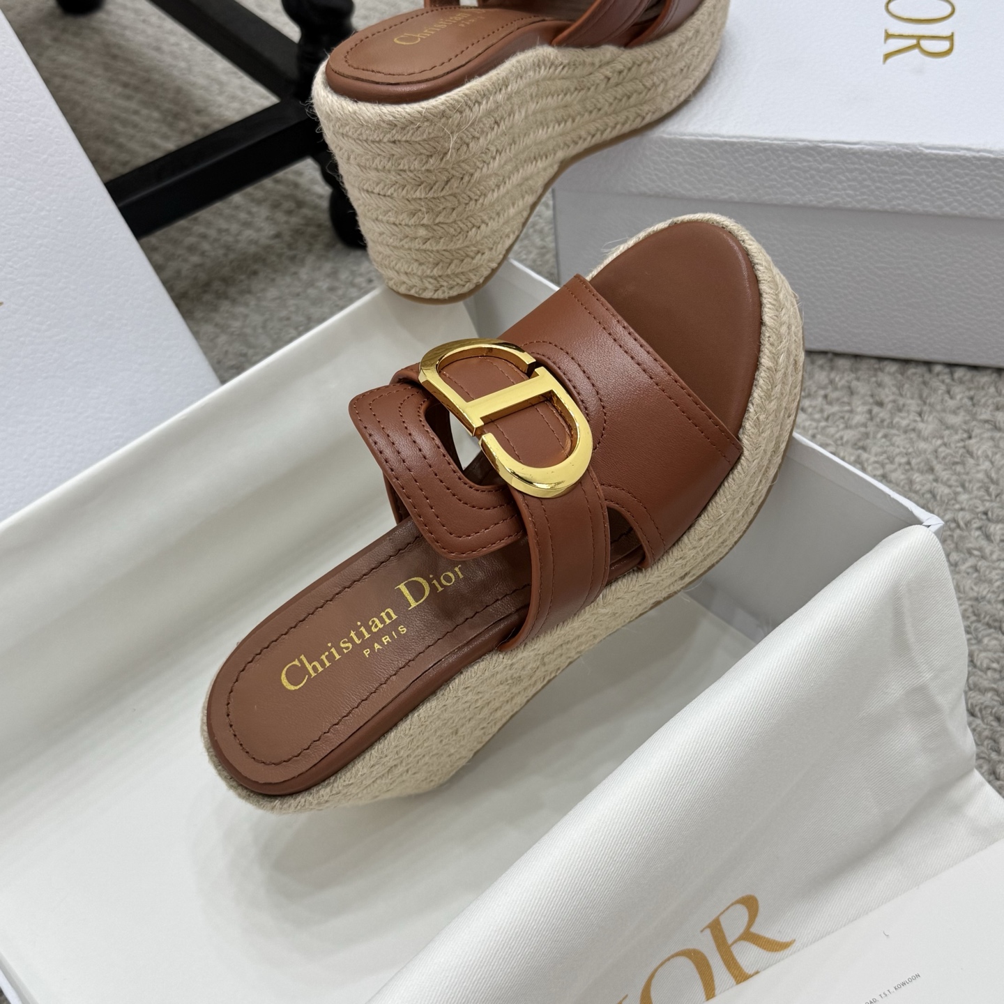 Dior 25SS Summer High Version New Sandals. Simple, Versatile and Luxurious 7 i1745935113240 6635 0 5